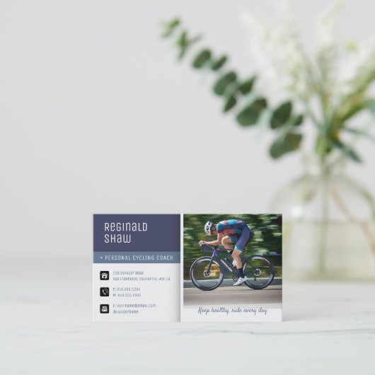 Cycluscoaching | Opleidingsinstructeur Visitekaartje (Staand voorkant)