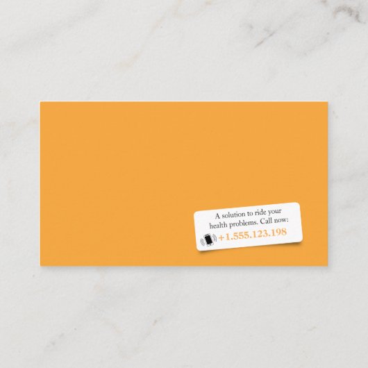 Cycluscoaching | Professionele fietser Visitekaartje (Achterkant)