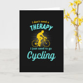 Cyclusfietsenfietsenfietser Kaart (Gele Bloem)