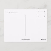 Cyclusgeschiedenis 1916-suffragette op een scooter briefkaart (Achterkant)