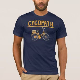 Cyclusgids voor fietsenliefhebbers t-shirt