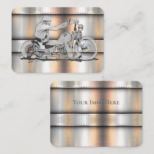 Cycluskaart Visitekaartje (Voorkant / Achterkant)