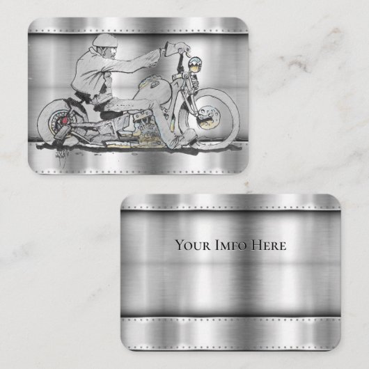 Cycluskaart Visitekaartje (Voorkant / Achterkant)