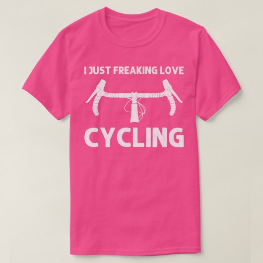 Cycluskringloop voor mannen fietser bike rider bic t-shirt (Design voorkant)