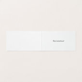Cycluslijst #3 Blank Wenskaart Kaart (Binnenkant ongevouwen)