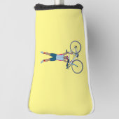 Cycluslijst Een fiets opheffen Golfheadcover (Draai 90)