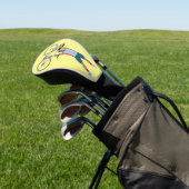 Cycluslijst Een fiets opheffen Golfheadcover (Insitu)