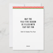 Cycluslijst Feestdagenkaart (Achterkant)