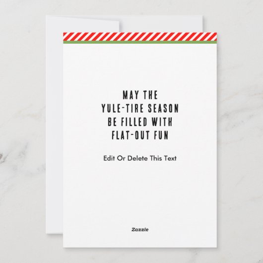 Cycluslijst Feestdagenkaart (Achterkant)