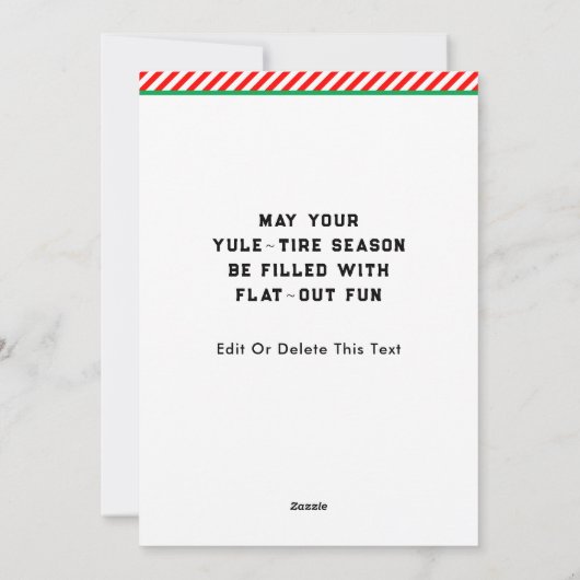 Cycluslijst Feestdagenkaart (Achterkant)