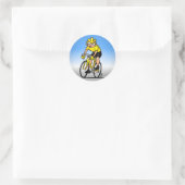 Cycluslijst - Fietsen Ronde Sticker (Tas)