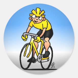 Cycluslijst - Fietsen Ronde Sticker