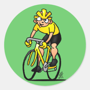 Cycluslijst - Fietsen Ronde Sticker