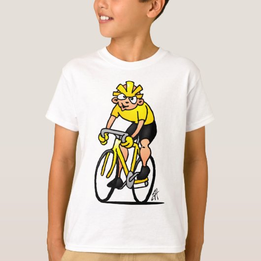 Cycluslijst - Fietsen T-shirt (Voorkant)