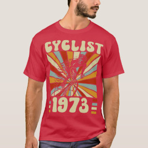 Cycluslijst Geboortedatum 1973 50ste verjaardag T-shirt