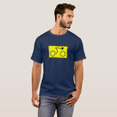 Cycluslijst (geel) t-shirt (Voorkant volledig)