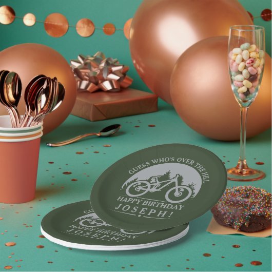 Cycluslijst Happy Birthday - persoonlijk Papieren Bordje (Multi)