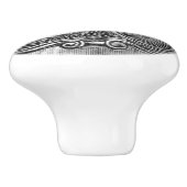 Cycluslijst Insignia Etching Keramische Knop (Zijkant)