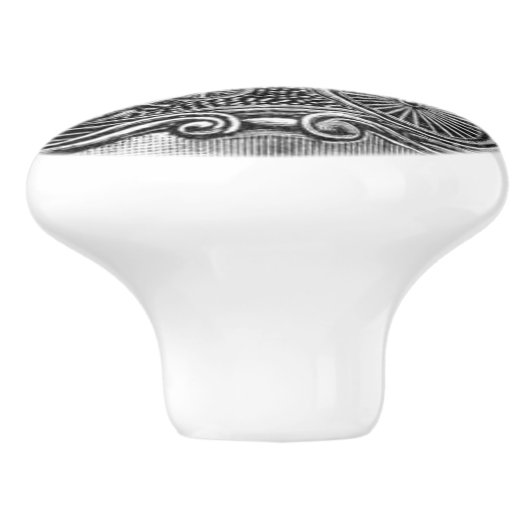 Cycluslijst Insignia Etching Keramische Knop (Zijkant)