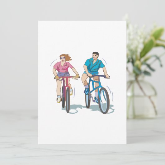Cycluspaar Kaart (Staand voorkant)