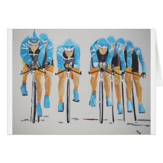 Cyclusrace (Voorkant Horizontaal)