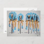 Cyclusrace Briefkaart (Voorkant / Achterkant)