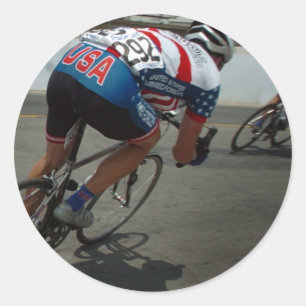 Cyclusras Ronde Sticker