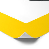 Cyclusrijder die zijn fiets gebruikt poster (Hoek)