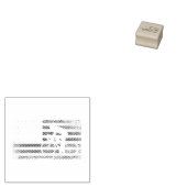 Cyclusrijwiel Amerikaanse vlag op 4 juli Rubberstempel (Gestempeld)