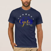 cyclustherapie / fietsen t-shirt (Voorkant)