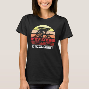 Cycologe fietsenfiets Bike Path Cyclist Road T-shirt