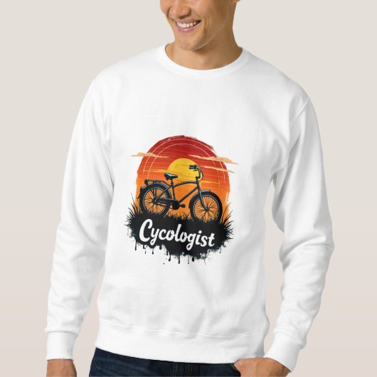 Cycologist Bike Adventure: Sunset Graphic T-shirt (Voorkant)
