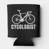 Cycologist Fun Gift for Cycling Lovers Blikjeskoeler (Achterkant)