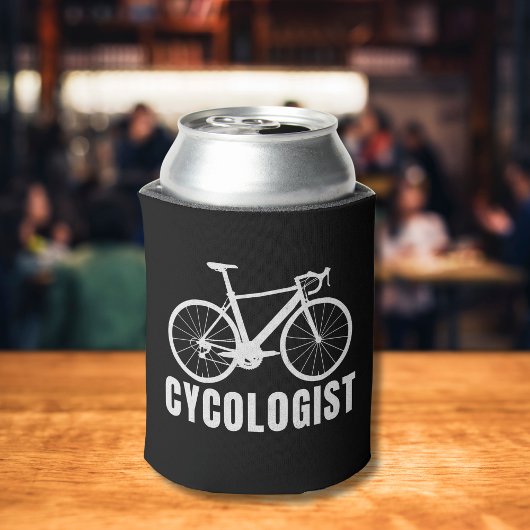 Cycologist Fun Gift for Cycling Lovers Blikjeskoeler