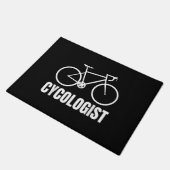 Cycologist Funny Bicycle Bike Gift Deurmat (Schuin)