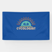 Cycoloog Art Spandoek (Horizontaal)