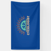 Cycoloog Art Spandoek (Verticaal)