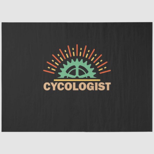 Cycoloog Art Tissuepapier (Voorkant)