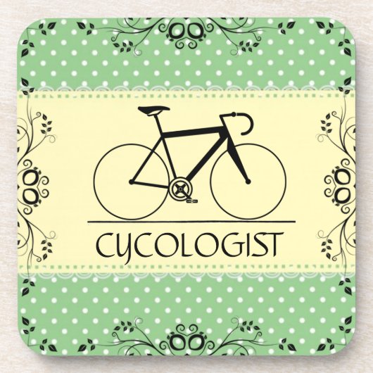 Cycoloog Beverage Coaster Bier Onderzetter (Voorkant)