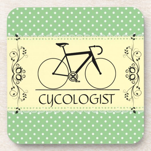 Cycoloog Beverage Coaster Bier Onderzetter (Voorkant)