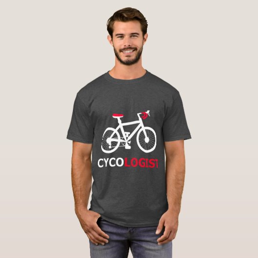 Cycoloog Bicycle Accessoires Mountain Bike T-shirt (Voorkant volledig)