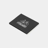 Cycoloog Bike Cycling Bicycle Post-it® Notes (Schuin)