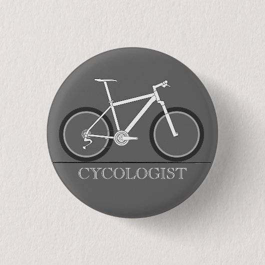 Cycoloog-Button Ronde Button 3,2 Cm (Voorkant)