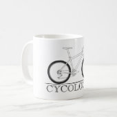 Cycoloog Coffee-Mok Koffiemok (Voorkant links)