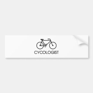 Cycoloog cycluscyclus bumpersticker