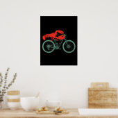 Cycoloog cycoloog cycoloog laster poster (Keuken)