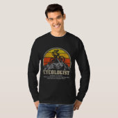 Cycoloog Definitie Grappige Mountainbike MTB Cycl T-shirt (Voorkant volledig)