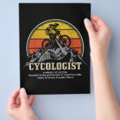 Cycoloog Definition Funny Mountain Bike MTB Flyer (Hand)