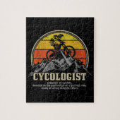 Cycoloog Definition Funny Mountain Bike MTB Legpuzzel (Verticaal)