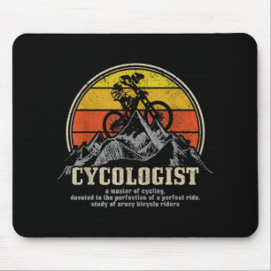 Cycoloog Definition Funny Mountain Bike MTB Muismat